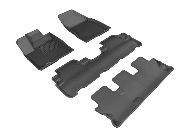 Picture of 3D MAXpider ACE Kagu-Combo-Black Floor Mats - L1TY16301509