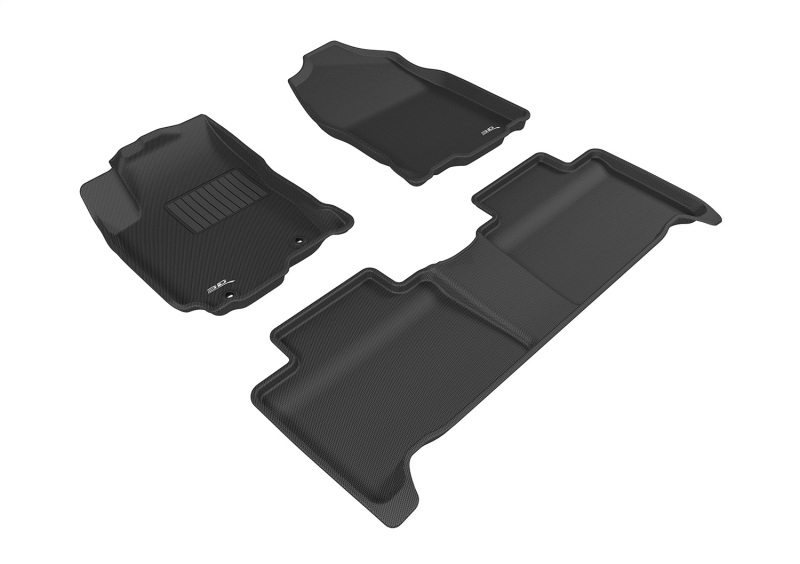 Picture of 3D MAXpider ACE Kagu-Combo-Black Floor Mats - L1TY20801509