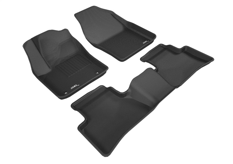 Picture of 3D MAXpider ACE Kagu-Combo-Black Floor Mats - L1TY22301509