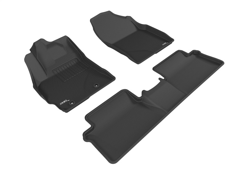 Picture of 3D MAXpider ACE Kagu-Combo-Black Floor Mats - L1TY22901509