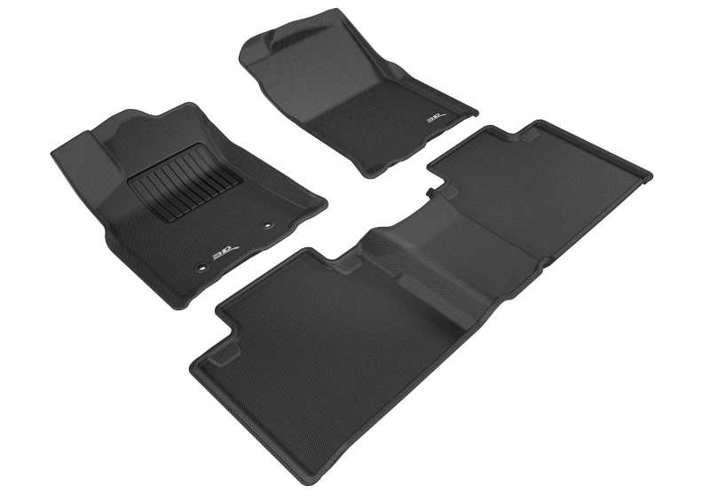 Picture of 3D MAXpider ACE Kagu-Combo-Black Floor Mats - L1TY23101509