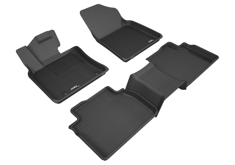 Picture of 3D MAXpider ACE Kagu-Combo-Black Floor Mats - L1TY23701509