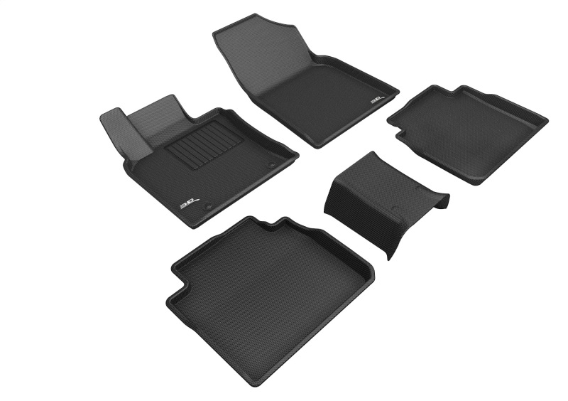 Picture of 3D MAXpider ACE Kagu-Combo-Black Floor Mats - L1TY24501509
