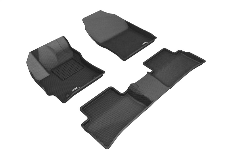Picture of 3D MAXpider ACE Kagu-Combo-Black Floor Mats - L1TY24601509