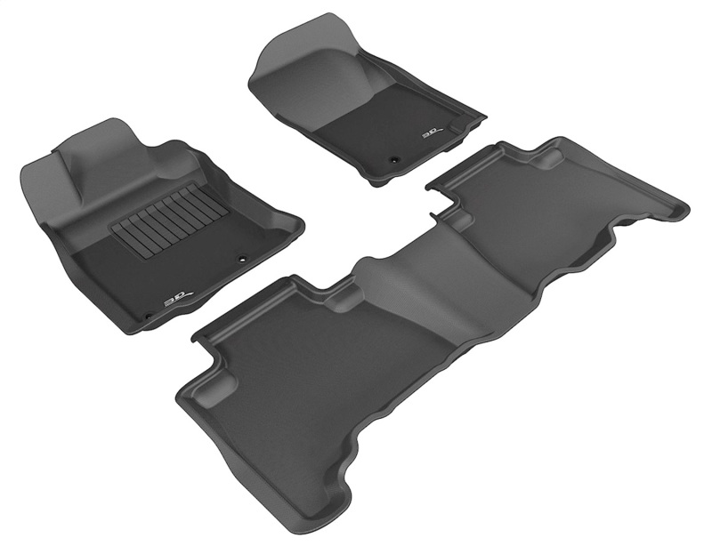 Picture of 3D MAXpider ACE Kagu-Combo-Black Floor Mats - L1TY26901509