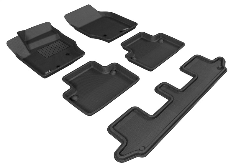 Picture of 3D MAXpider ACE Kagu-Combo-Black Floor Mats - L1VV00401509