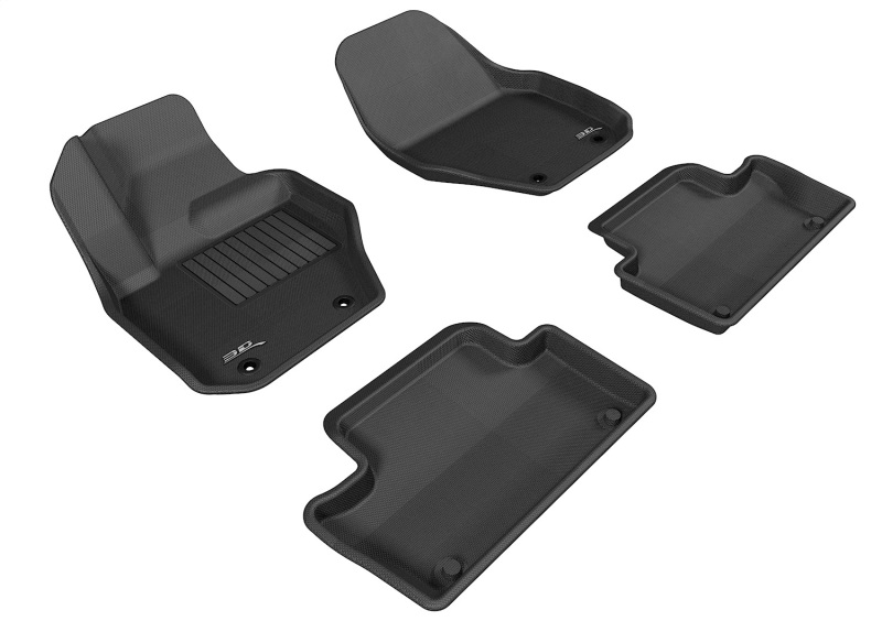 Picture of 3D MAXpider ACE Kagu-Combo-Black Floor Mats - L1VV01501509