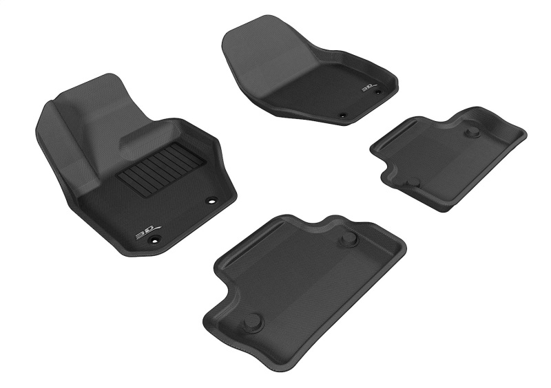 Picture of 3D MAXpider ACE Kagu-Combo-Black Floor Mats - L1VV01601509