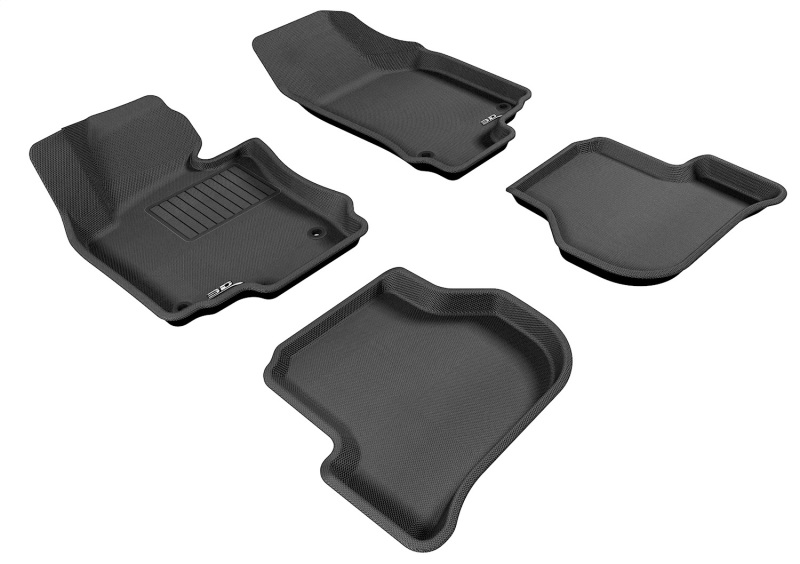 Picture of 3D MAXpider ACE Kagu-Combo-Black Floor Mats - L1VW00801509