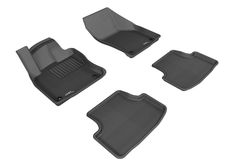 Picture of 3D MAXpider ACE Kagu-Combo-Black Floor Mats - L1VW05001509