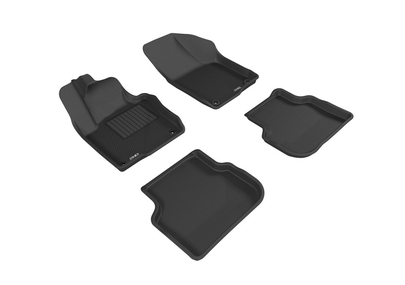 Picture of 3D MAXpider ACE Kagu-Combo-Black Floor Mats - L1VW05501509