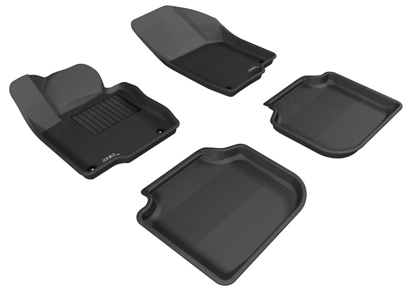 Picture of 3D MAXpider ACE Kagu-Combo-Black Floor Mats - L1VW05601509
