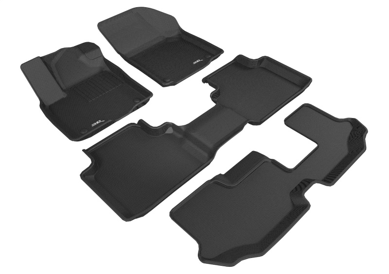 Picture of 3D MAXpider ACE Kagu-Combo-Black Floor Mats - L1VW08401509