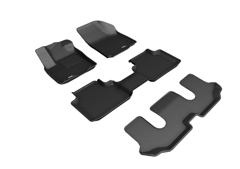 Picture of 3D MAXpider ACE Kagu-Combo-Black Floor Mats - L1VW08801509