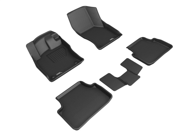 Picture of 3D MAXpider ACE Kagu-Combo-Black Floor Mats - L1VW10101509