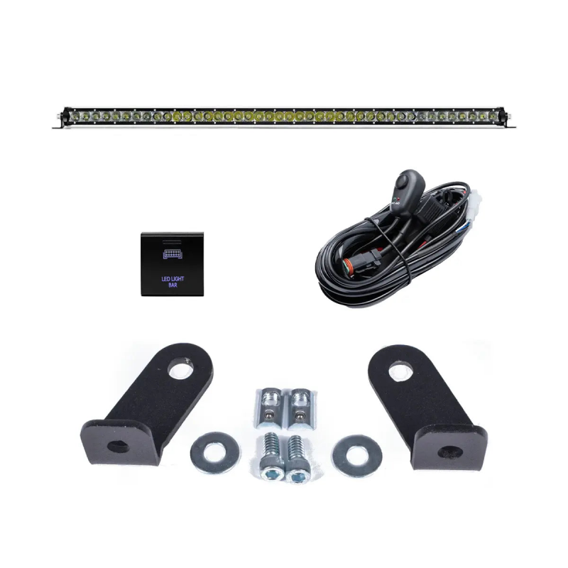 Picture of Cali Raised LED CAL Roof Rack Light Bar Kits Light Bars & Cubes - CR4262