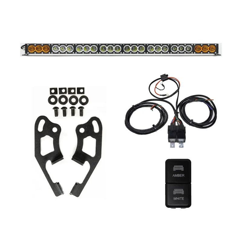 Picture of Cali Raised LED CAL Roof Rack Light Bar Kits Light Bars & Cubes - CR4283
