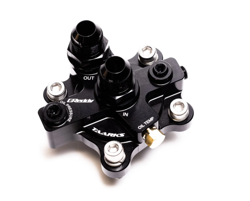 Picture of GReddy GRE Oil Block Oil Filter Blocks - 12428110