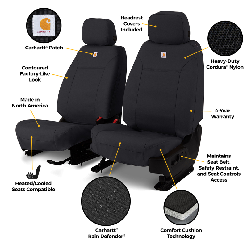 Picture of Covercraft CVR Toyota Seat Covers - GTT4529COBK