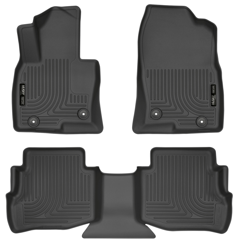 Picture of Husky Liners HL WB-Combo-Black Floor Mats - 95611