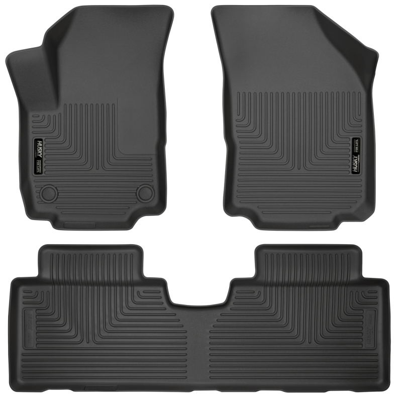 Picture of Husky Liners HL WB-Combo-Black Floor Mats - 99131