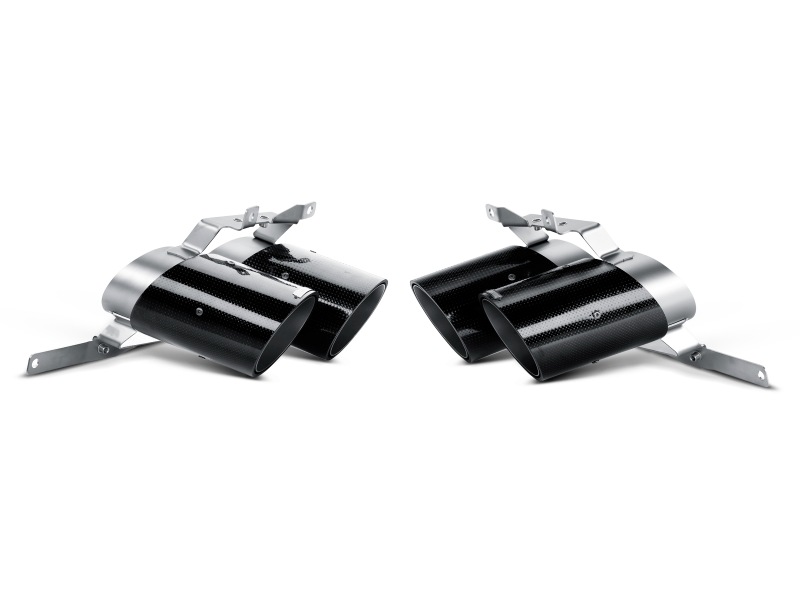 Picture of Akrapovic AKR Tail Pipe Set-Carbon - TP-CT/7