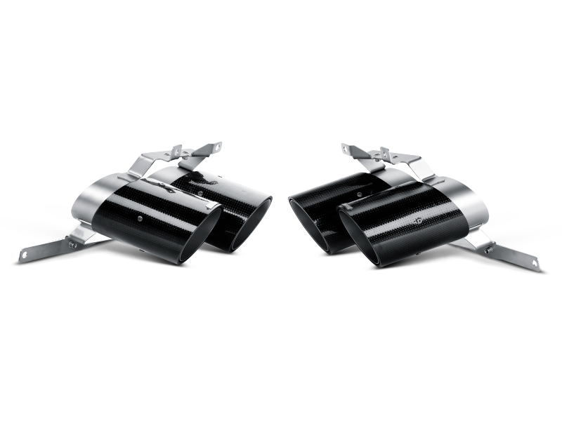 Picture of Akrapovic AKR Tail Pipe Set-Carbon - TP-CT/7