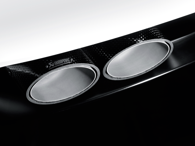Picture of Akrapovic AKR Tail Pipe Set-Carbon - TP-CT/7