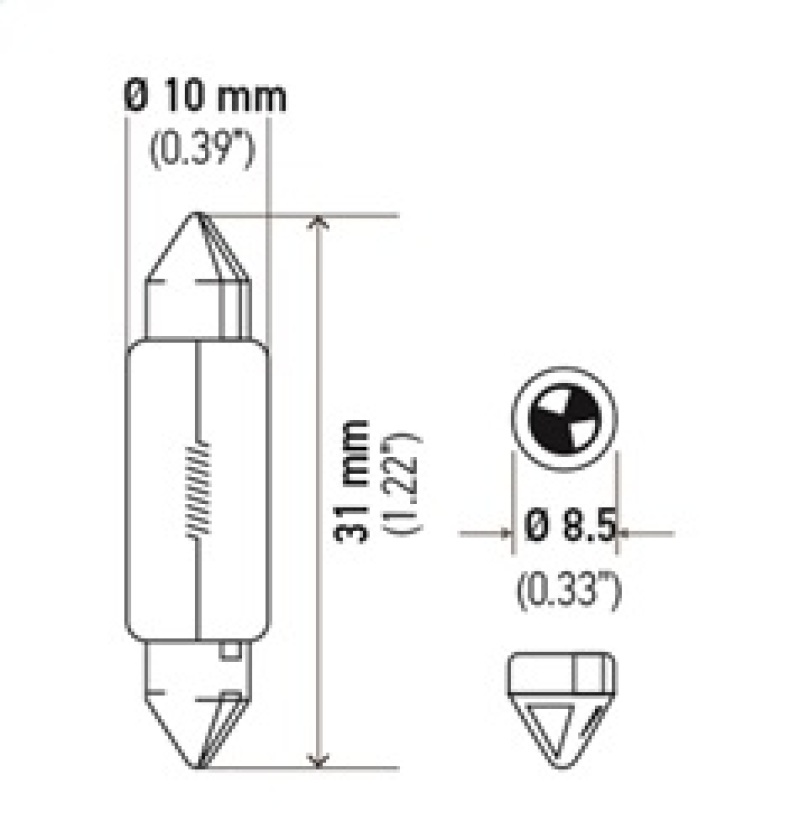 Picture of Hella Universal Glass Light Driving Lights - 6411