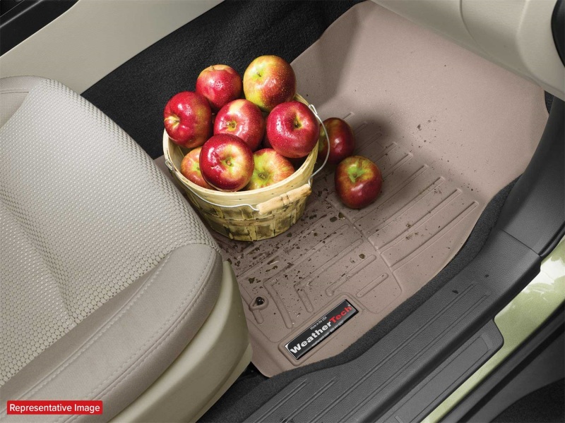 Picture of WeatherTech WT FloorLiner-Rear-Blk Floor Mats - 442524