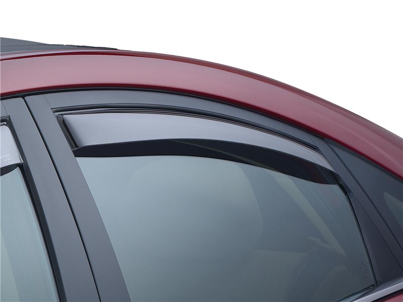 Picture of WeatherTech WT Deflector-Frnt-Drk Smk Wind Deflectors - 80766