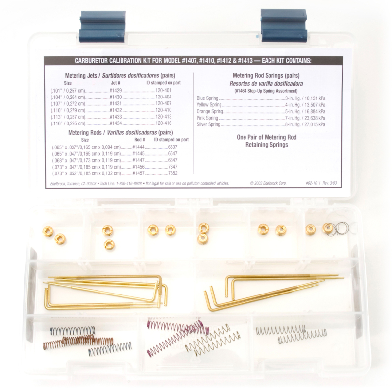 Picture of Edelbrock EDE Carb Jets Carburetors - 1480