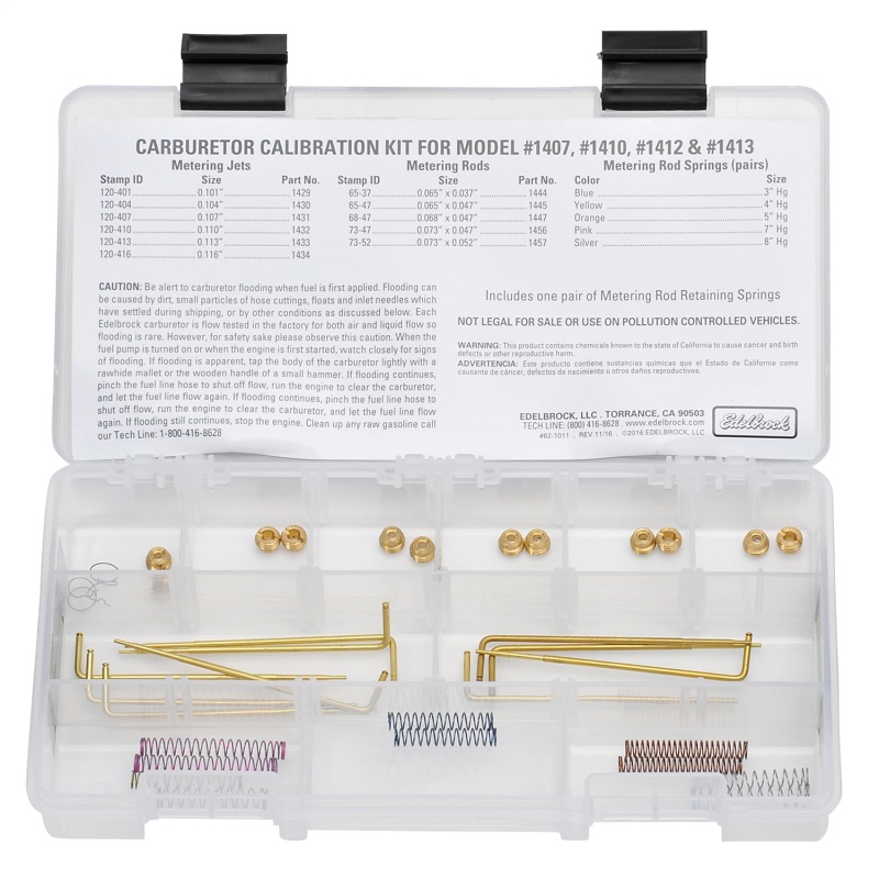 Picture of Edelbrock EDE Carb Jets Carburetors - 1480