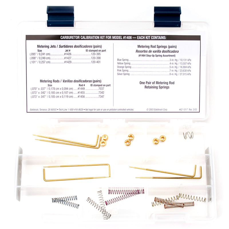 Picture of Edelbrock EDE Carb Jets Carburetors - 1487
