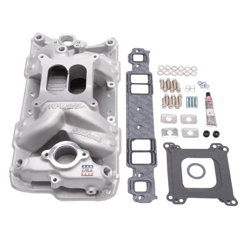 Picture of Edelbrock EDE RPM Air-Gap Intk Manifold Intake Manifolds - 2042