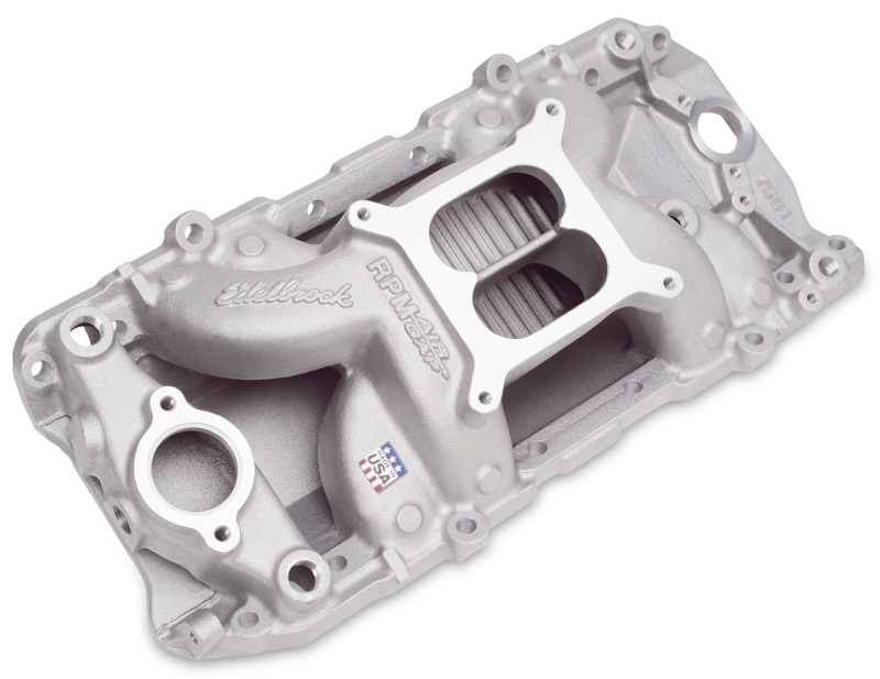 Picture of Edelbrock EDE RPM Air-Gap Intk Manifold Intake Manifolds - 7561