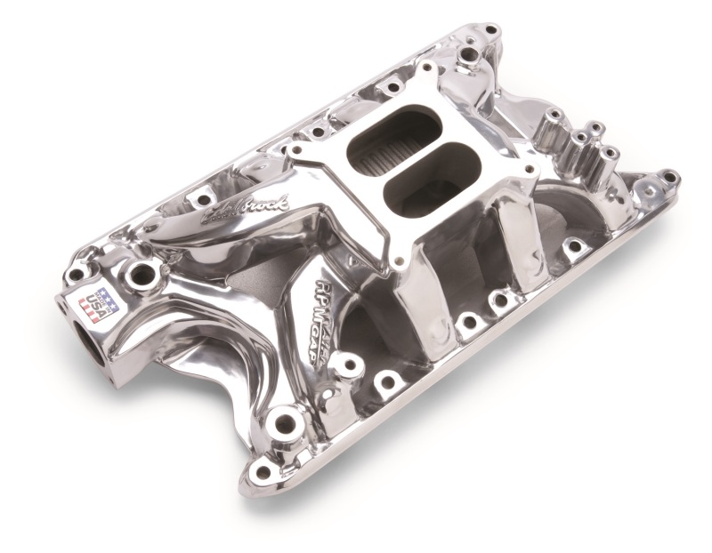 Picture of Edelbrock EDE RPM Air-Gap Intk Manifold Intake Manifolds - 75811