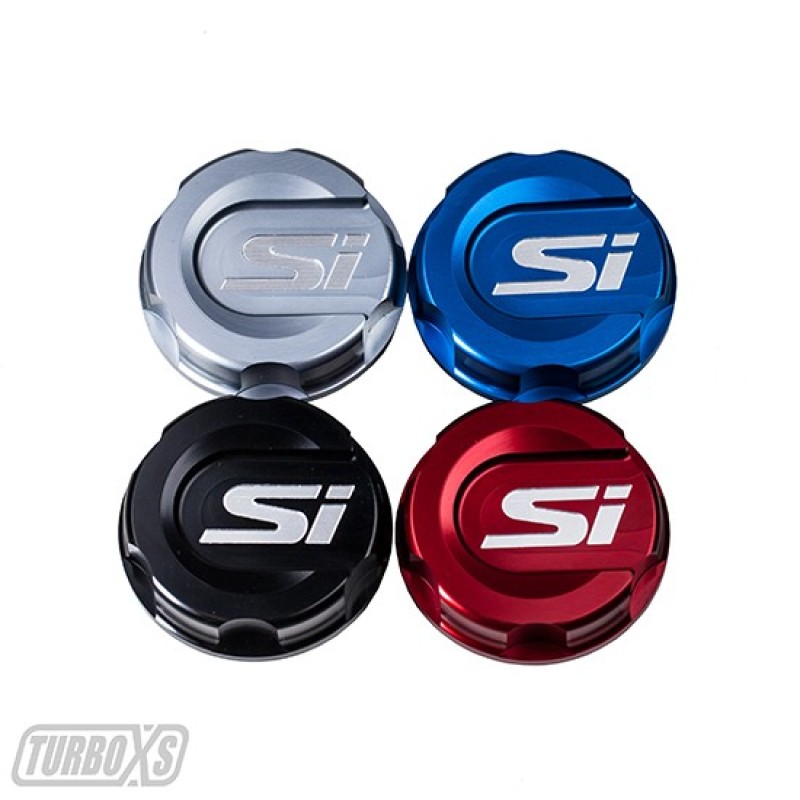 Picture of Turbo XS TXS Oil Caps - HC-OC-BLK-SI