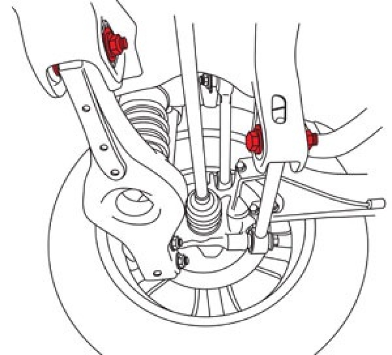 Picture of SPC Performance SPC Camber Bolt Kit Camber Kits - 84100