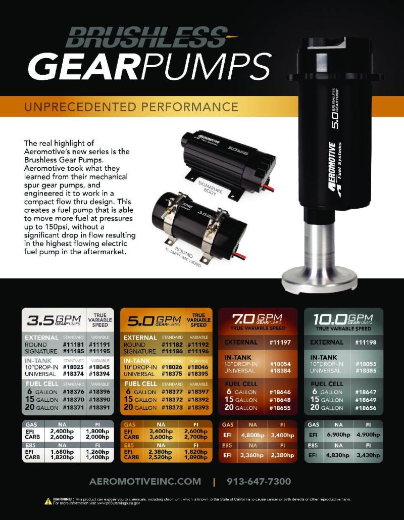 Picture of Aeromotive AER In-Tank Fuel Pumps - 18026