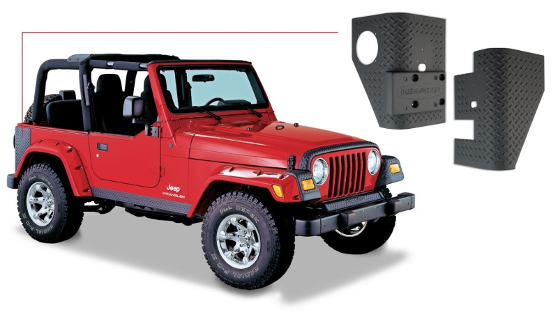 Picture of Bushwacker BUS Trail Armor Body Armor & Rock Rails - 14001