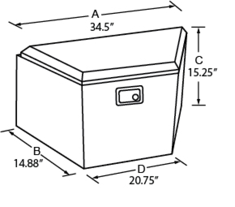 Picture of LUND LND Tool Box-Challenger Tool Storage - 6134