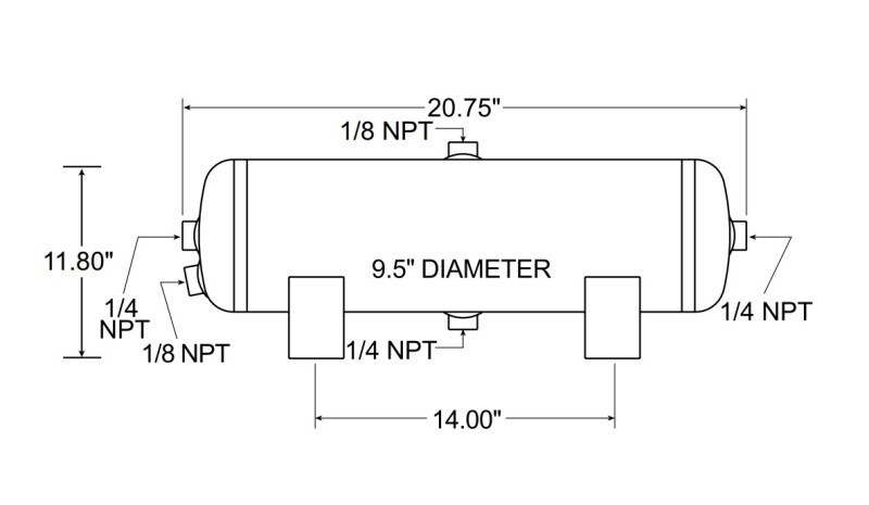 Picture of Firestone FIR Air Tanks - 9246