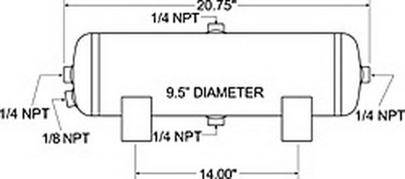 Picture of Firestone FIR Air Tanks - 9246