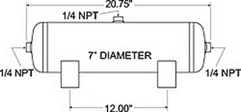 Picture of Firestone FIR Air Tanks - 9148