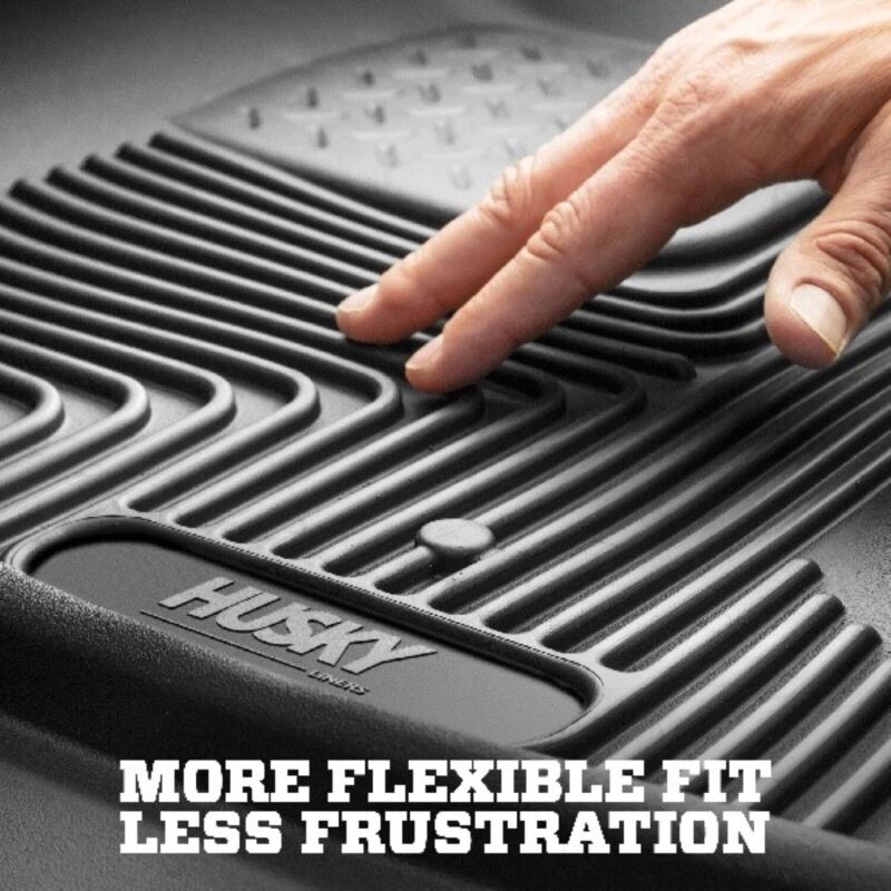 Picture of Husky Liners HL XAC-Rear-Black Floor Mats - 52591