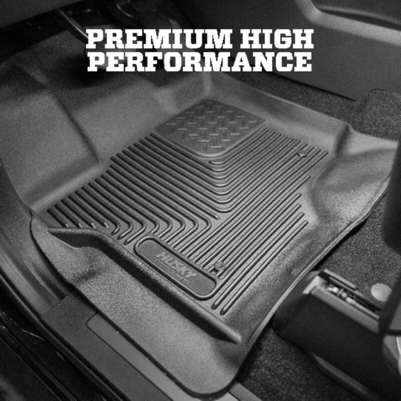 Picture of Husky Liners HL XAC-Front-Black Floor Mats - 54531
