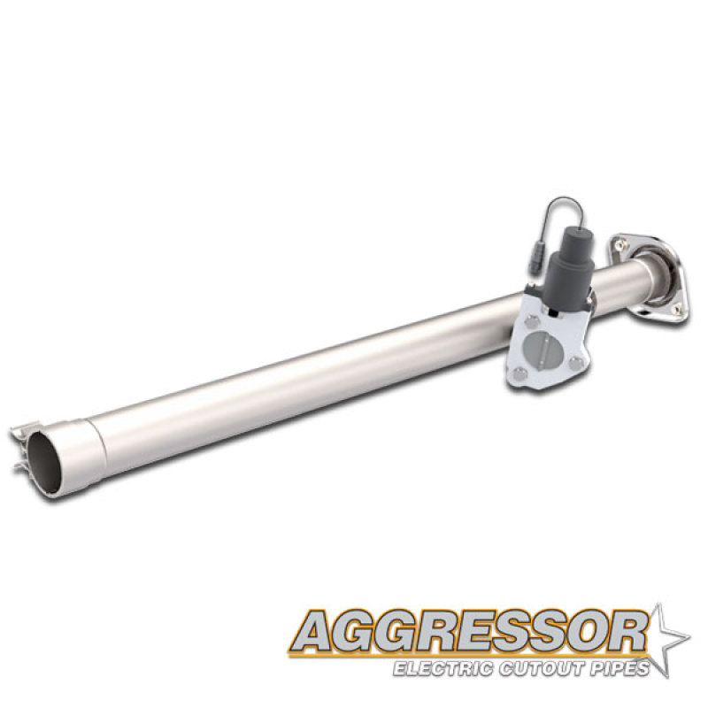 Picture of QTP Aggressor Cutout Pipes Exhaust Cutouts - 540015