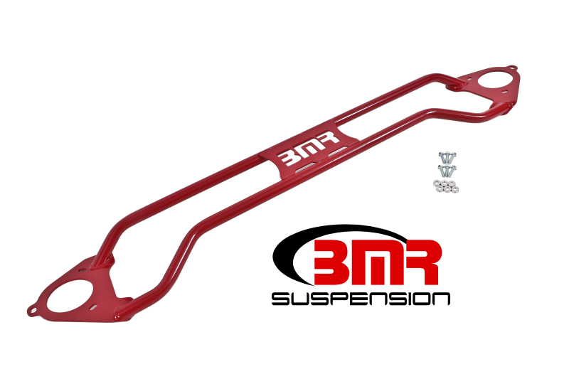 Picture of BMR Suspension BMR Strut Tower Braces Front Strut Bars - STB019R