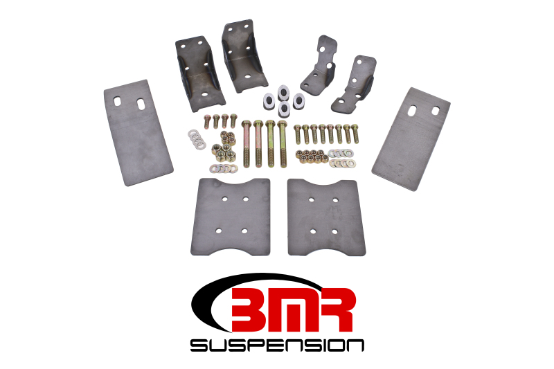 Picture of BMR Suspension BMR Torque Box Plates Diff Braces - TBR001